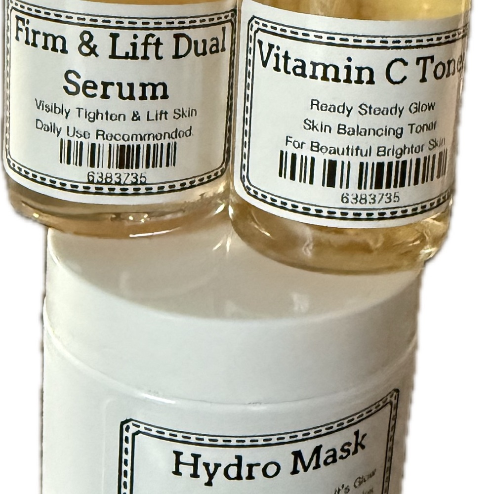 Lift, Hydro Mask, and Vitamin C